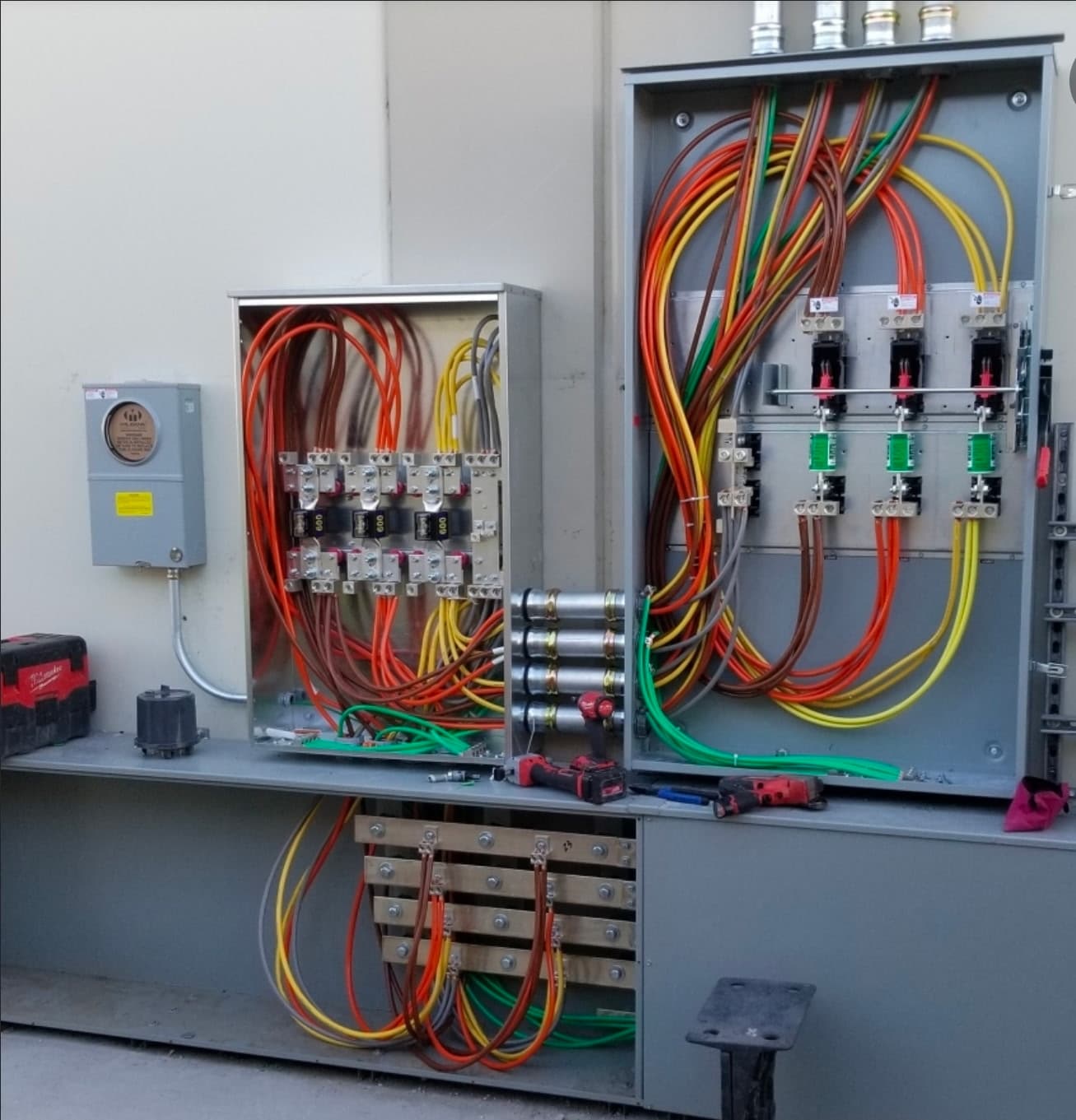 commercial electrical project