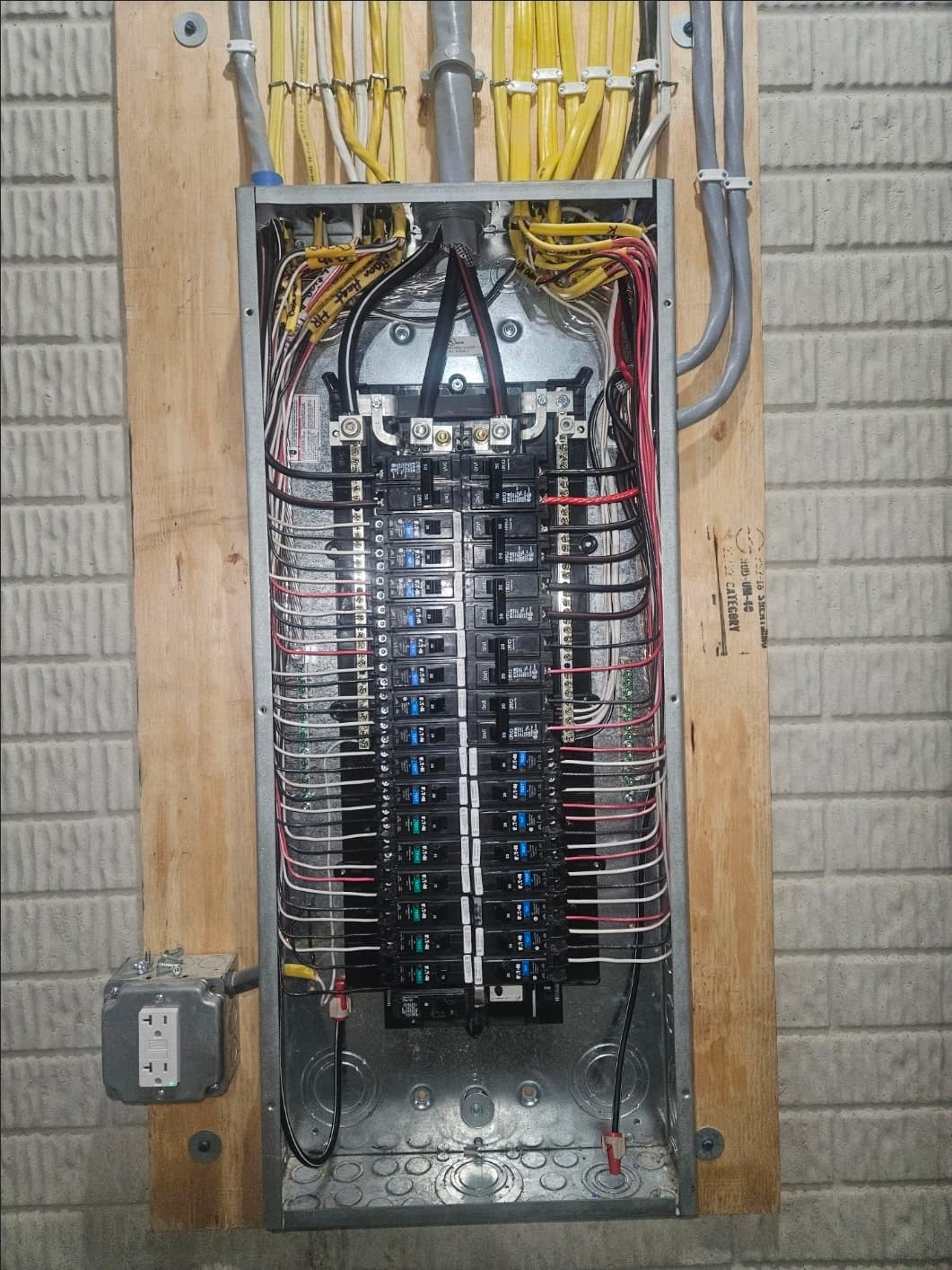 residential electrical project