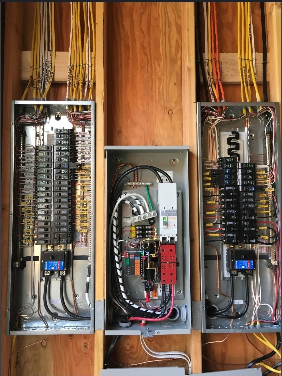 residential electrical project