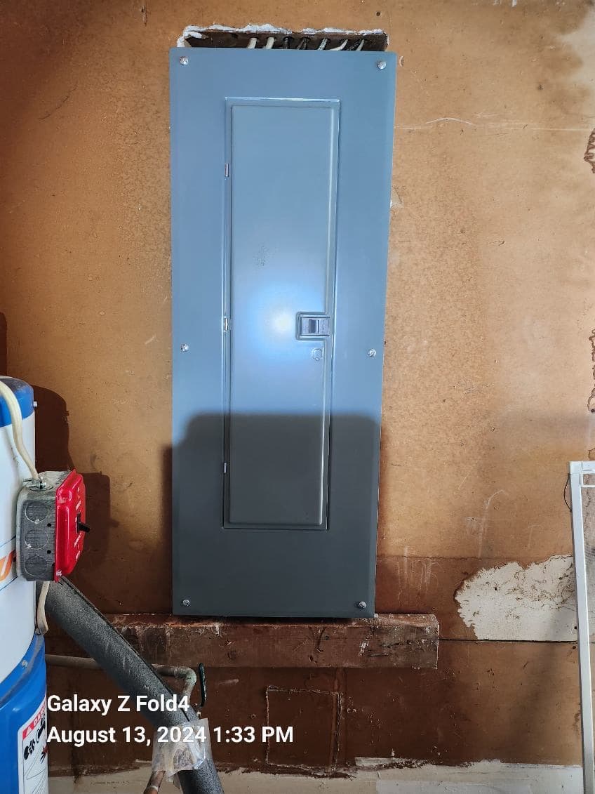 residential electrical project