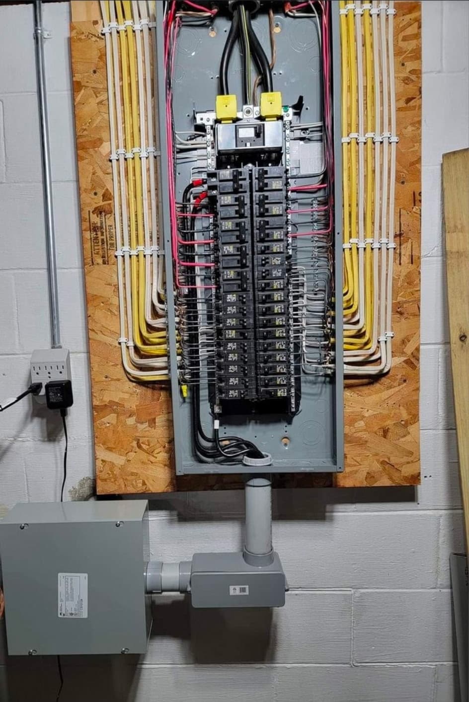 residential electrical project