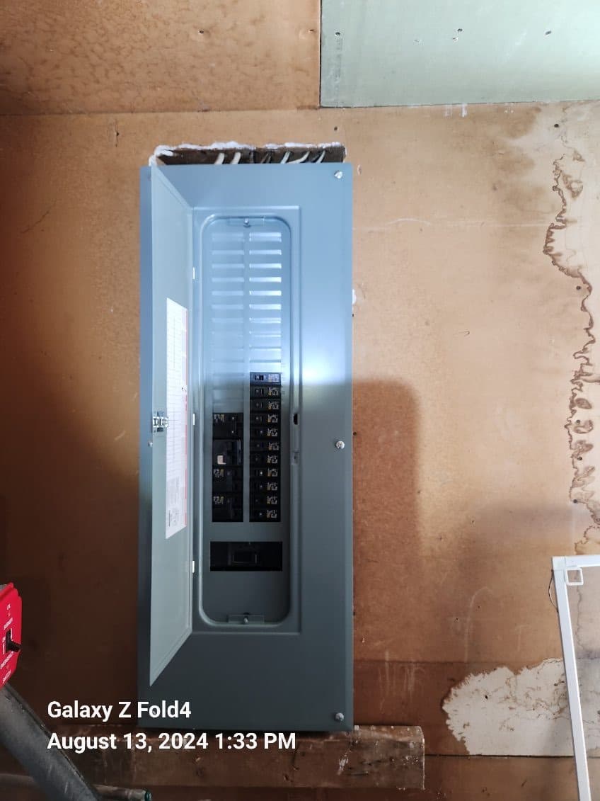 residential electrical project