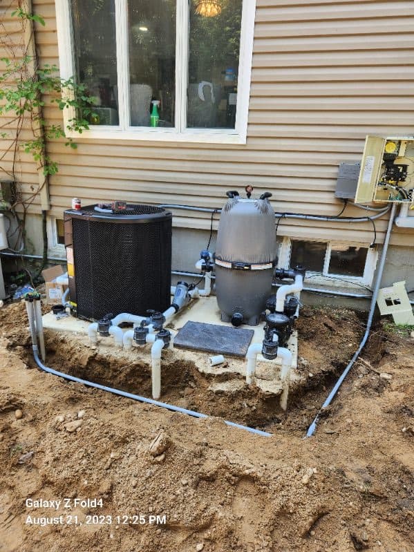 pool electrical project
